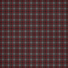 Red plaid gingham, scottish tartan texture, grid graph paper with rhombus squares pattern, picnic napkin and curtain tablecloth, vector seamless geometric checkered fabric