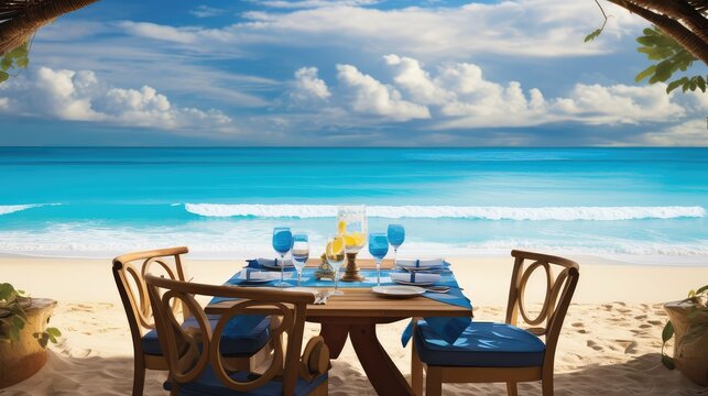 ocean blue menu