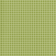 Green plaid gingham, scottish tartan texture, grid graph paper with rhombus squares pattern, picnic napkin and curtain tablecloth, vector seamless geometric checkered fabric