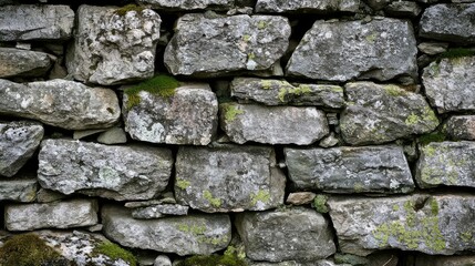 charm grey stone wall