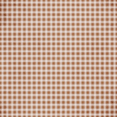 Brown plaid gingham, scottish tartan texture, grid graph paper with rhombus squares pattern, picnic napkin and curtain tablecloth, vector seamless geometric checkered fabric