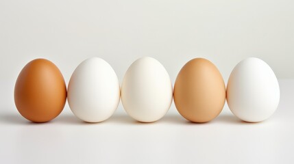 symmetry egg white background