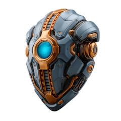 Fototapeta premium 3D Futuristic Helmet Technology Concept