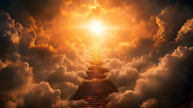 Radiant light celestial nebula hope power divine