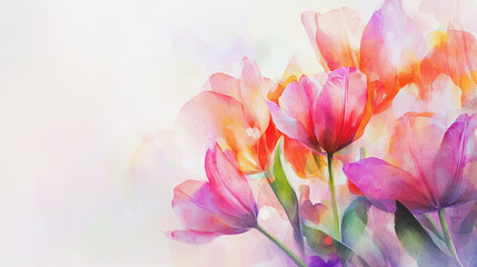 Elegant wedding invitation card background . Minimal hand painted watercolor botanical flowers texture template background. Design for wedding, vip cover, poster, rsvp moderncard.Valentine's Day

