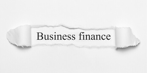 Obraz premium Business finance 