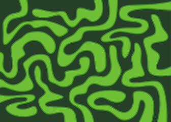 Abstract background with seamless melting line pattern