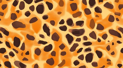 Fototapeta premium Giraffe skin texture isolated. Close-up giraffe pattern. Wild Animal fur. Giraffe spots. Realistic giraffe skin. Giraffe design texture. Detailed giraffe skin close-up. Wild Animal texture. 