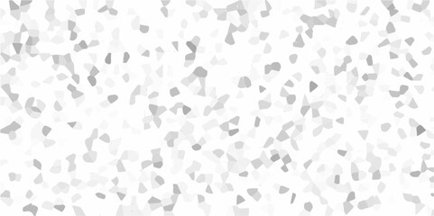 Abstract gray and white quartz terrazzo marble tile background. Terrazzo flooring consists of chips of marble texture. Rock backdrop textured illustration. Geometric background.