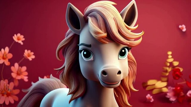 Niedliche kleines Pony
