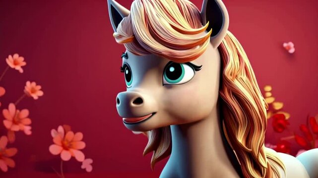 Niedliche kleines Pony