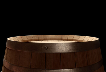 Wooden Distellery Barrel Stage