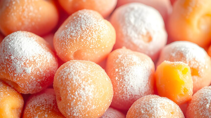 Creative Poster Concept with Malasadas

