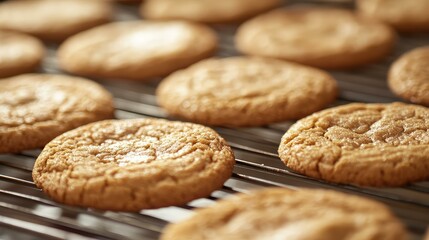 Fototapeta premium baking brown sugar cookies