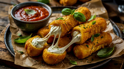 Fototapeta premium grilled chicken and sauce 