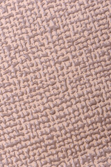 Empty ceramic plate on a monochrome brown background