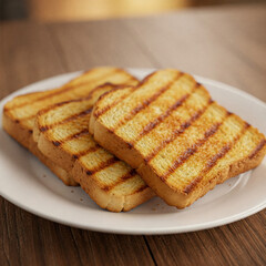 grilled bread toast