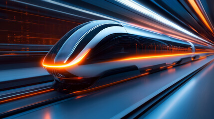 Future urban high-speed maglev train