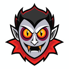 Halloween masks isolated clipart on white background