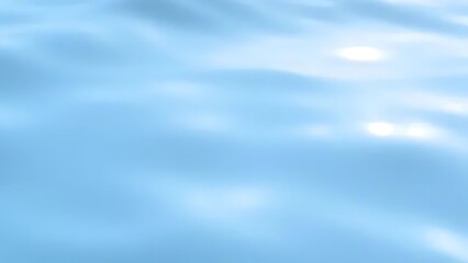 Abstract Light Blue Water Surface Texture