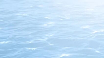 Fototapeta premium Abstract Water Surface Texture: Gentle Waves, Light Blue Hues