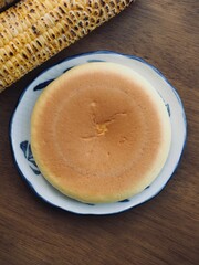 옥수수 빵과 구운 옥수수, 음식