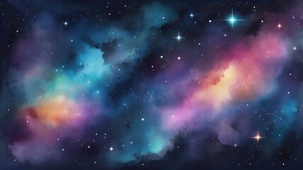 space background with stars