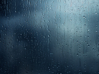 Rain bands forming moving patterns across sky shifting steadily with approaching front passing