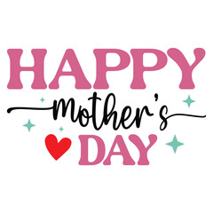 Elegant Mothers Day T Shirt Design for Sublimation

