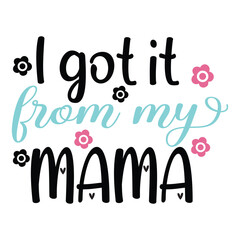 Floral Inspired Mom Shirt Sublimation File for Cricut

