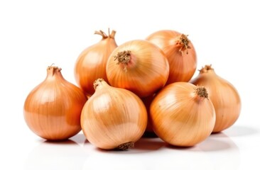 fresh brown onions on white background. healthy organic vegetables. kitchen, cooking, recipe, food blog, grocery store concept.