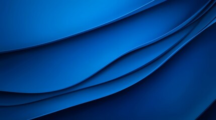 Fototapeta premium Sleek Minimalist Blue Gradient Background with Subtle Light Reflections for Elegant Presentations