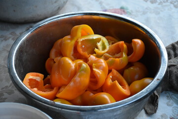 Fresh Organic Vegetables Harvested from the Garden
