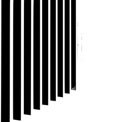 Monochrome Gradated Stripes: Modern Abstract Design