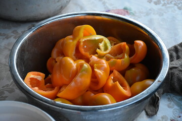 Fresh Organic Vegetables Harvested from the Garden
