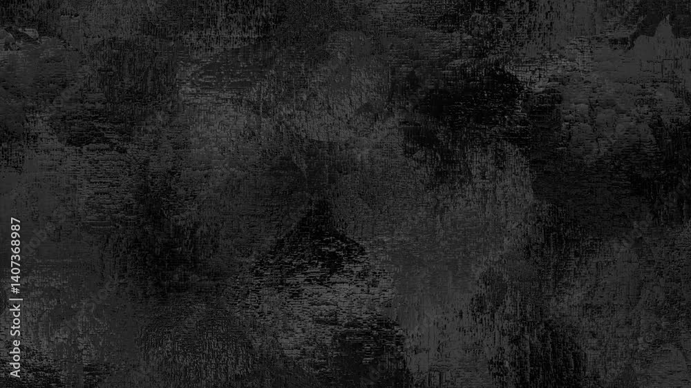 Aufkleber old and distressed dark gray grunge texture wall showing signs of rust and erosion - stopmotion anim