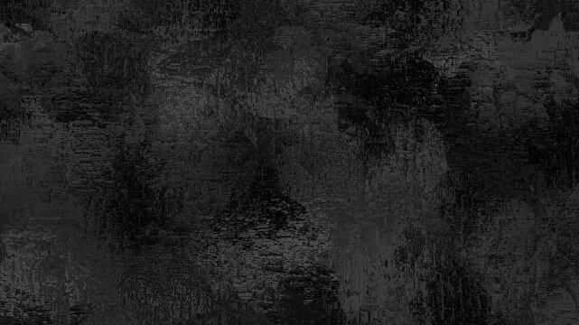 Old and distressed dark gray grunge texture wall showing signs of rust and erosion - stopmotion animation 4k background loop