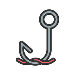 Bait icon vector image. Suitable for mobile apps, web apps and print media.