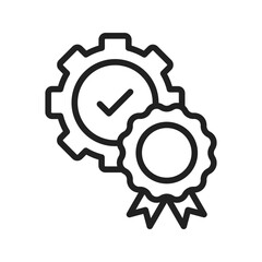 Execution icon vector image. Suitable for mobile apps, web apps and print media.
