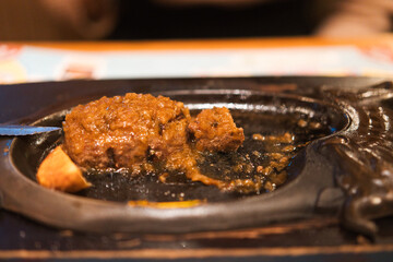 ハンバーグが牛に！？