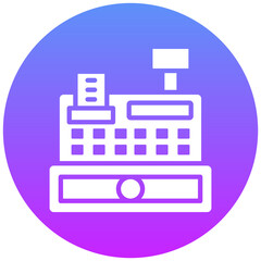 Cashier Machine Icon