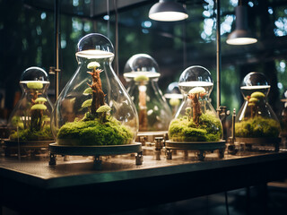 Science specimens gathering curiosity growing steadily lab space prepared