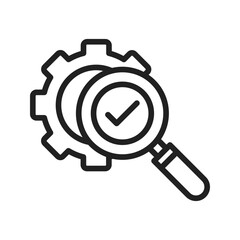 Qc icon vector image. Suitable for mobile apps, web apps and print media.