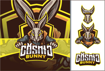 Cosmic bunny esport logo