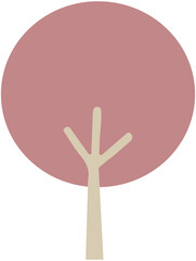 Obraz premium Simple Tree icon 