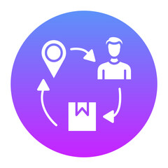 Supply Chain Icon