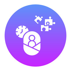 Fototapeta premium Discipline Icon