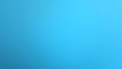 Vibrant Sky Blue Solid Color Background