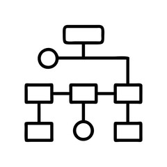 Organization chart diagram flowchart hierarchy structure company process workflow template design