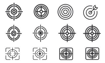 Target Icon set 